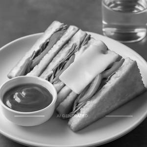 Veg club sandwich