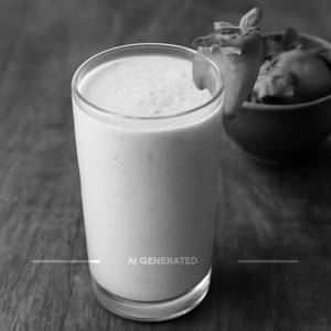 Strawberry lassi