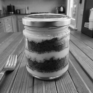 Red Velvet Jar Cake
