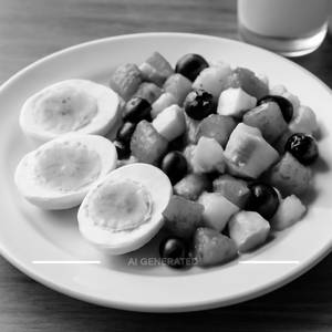 Boiled Eggs-4  Fruit Salad