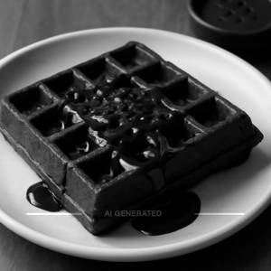 Dark Chocolate Waffle