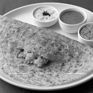 Masala Onion Rava Dosa