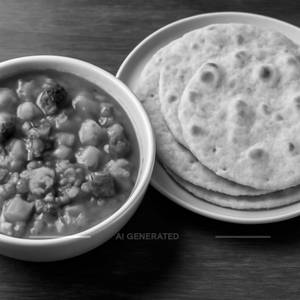 Mixveg Curry + Pulka 5 Pcs
