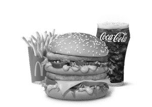 Chicken Maharaja Mac Burger Combo