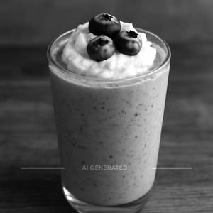 Blue Berry Thick Shake