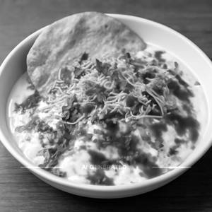 Dahi Papad Chat