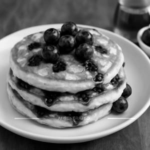 Blueberry Pancakes [Mini,10 Pieces]
