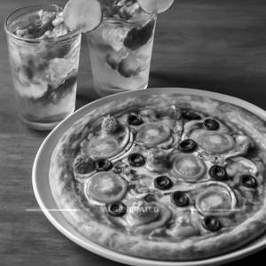 Pizza + 2 Mojito