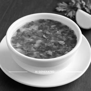 Lemon coriander veg soup