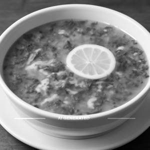 Chicken lemon and coriander soup