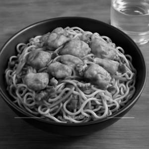 Schezwan Chicken Noodles