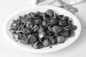 Mushroom Chilly Gravy