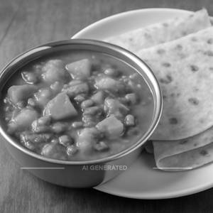 3 Pulka + Veg Curry