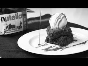 Nutella Brownie Ice Cream