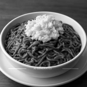 Egg manchuria noodles