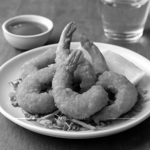 Golden prawns