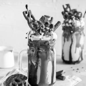 Brown Caramel Thickshake