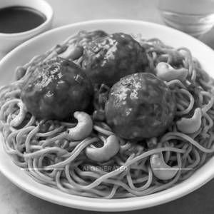Egg Manchuria Cashewnet Noodles