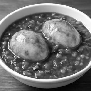 Double egg manchurian