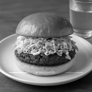 Coleslaw Burger