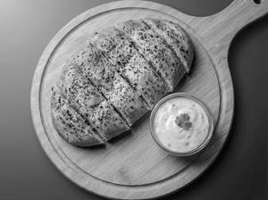 Indian Stuffed Garlic Bread