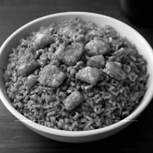 Chicken fried rice schezwan