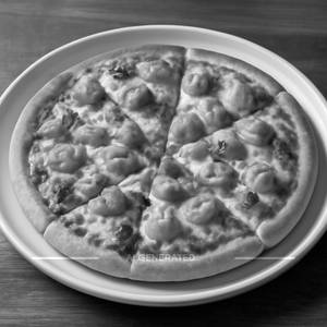 Medium Chicken Pizza (6Pcs)