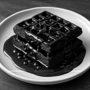 Dark Chocolate Waffle                                   