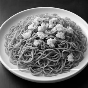 Noodles salt and pepper egg