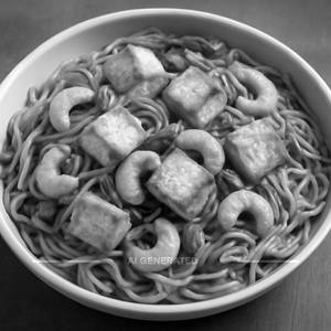 Kaju Paneer Noodles