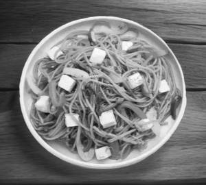 Paneer Mushroom Noodles