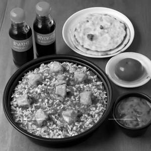 Paneer Biryani Jumbo pack(5 to 6 pax(250ML SOFT DRINK-2+ SWEET+ROTI-2+VEG CURRY-250ML))
