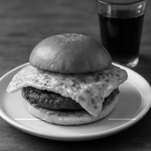 Omelette Burger