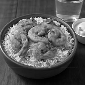 Prawns Biryani
