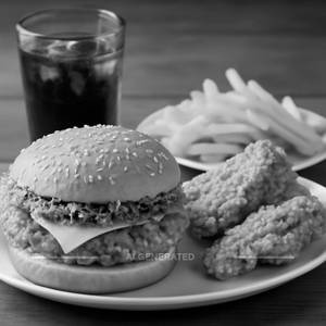 Zinger Pro Burger &Chicken Meal