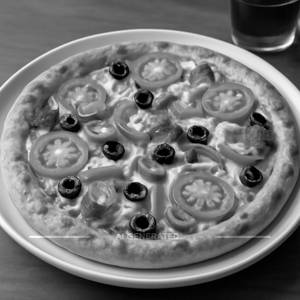 Veg deluxe pizza