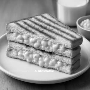 Corn And Cheese Sandwich