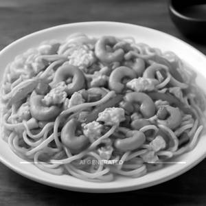 Egg kaju noodles