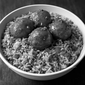 Egg manchuria fried rice