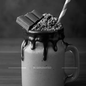 Kitkat crunch thickshake