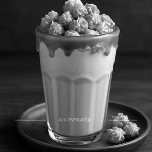 Caramel Nuts Milkshake