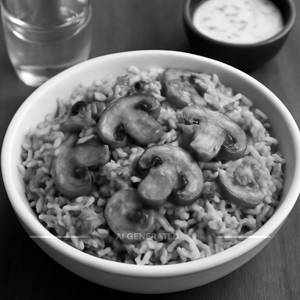 Mushroom Biryani