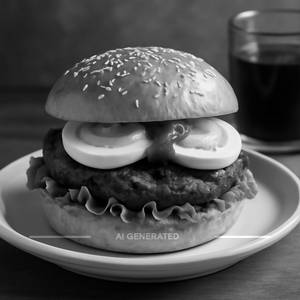 Boiled Egg Burger