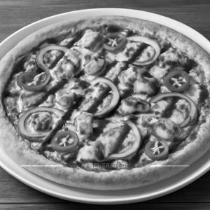 B.b.q Chicken Pizza