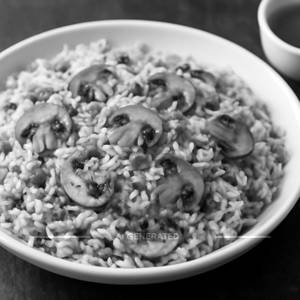Mushroom Fried Rice