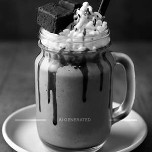 Chocolate Brownie Thickshake