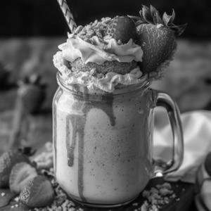 Berry Berry Strawberry Freak Shake