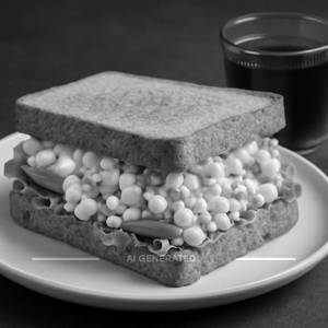 Sweetcorn sandwich