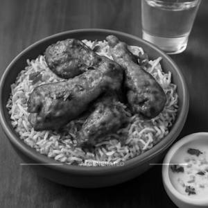 Chicken wings biryani