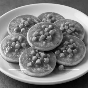 Butterscotch Crunch Mini Pancakes (8 Pieces)